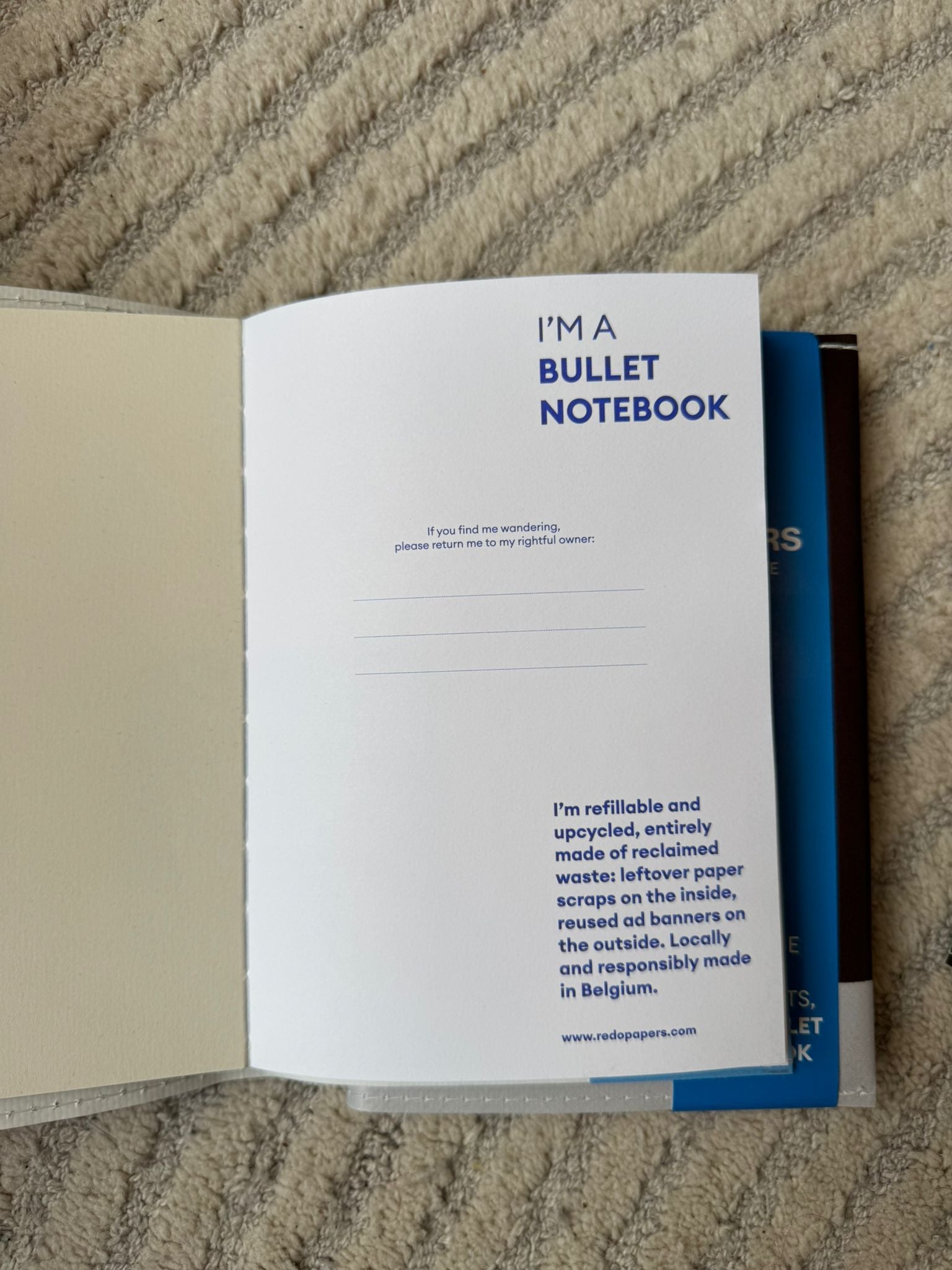 Redopapers - Show Up for Humanity notebook